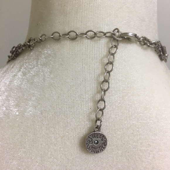 Sweet Romance Crystal Necklace Adjustable Clasp - Picture 5 of 6